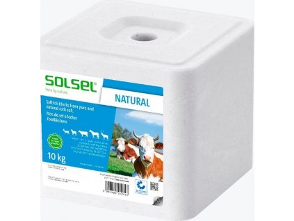 Liz solný Natural SOLSEL, bílý, 10 kg