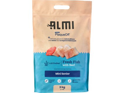 Granule pro psy ALMI Mini Senior, 3 kg
