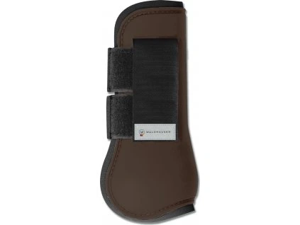 Kamaše přední Basic Waldhausen, pár, dark brown (Velikost PONY)