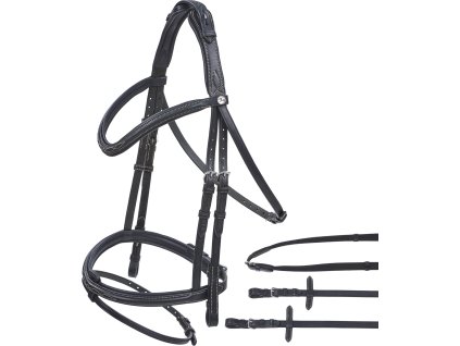 Uzdečka Take-Off Line BUSSE, černá