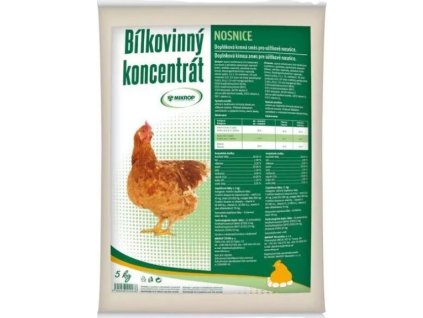 Koncentrát bílkovinný pro nosnice Mikrop, 5 kg