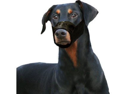 Náhubek pro psy Karlie, nylonový, L, černý