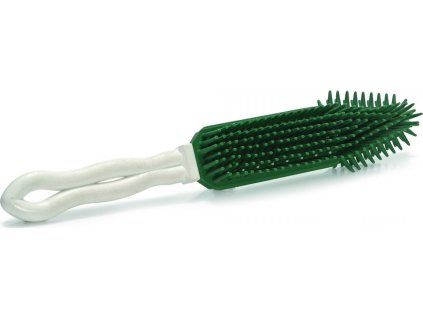 Kartáč na odstranění chlupů pro psy a kočky Beeztees, 27 cm, green/white