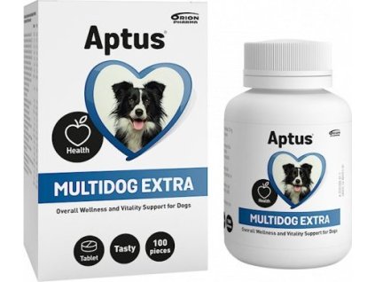Tablety multivitaminové pro psy Aptus® Multidog Extra™, 100 tbl