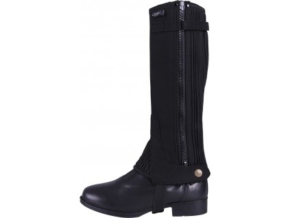 Minichapsy dětské Suede Q-essentials, černé