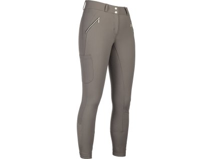 Rajtky jezdecké Lia HKM, s gripem, vyšším pasem, dětské, beige