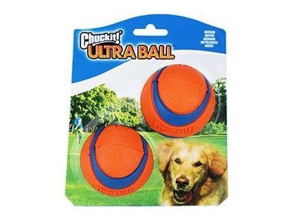 Hračka pro psy Ultra Ball Chuckit, M, 6 cm, 2 ks