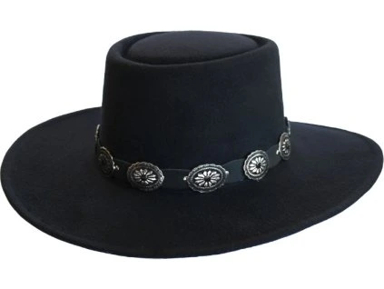 Klobouk mexický Juan Stars & Stripes, černý (Obvod hlavy S)