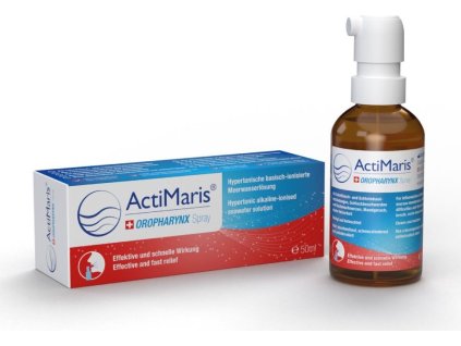 Sprej na záněty a infekce Oropharynx ActiMaris, 50 ml