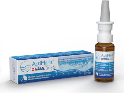 Sprej nosní na záněty a infekce Nasal ActiMaris, 20 ml