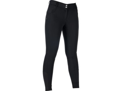 Rajtky jezdecké Ari Mid Rise HKM, s gripem, dětské, černé