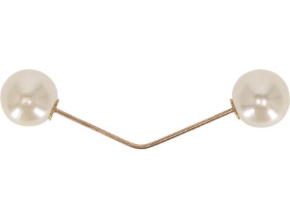 Šperk na hřívu Pearl QHP, 10 ks, bílý