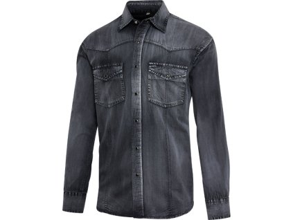 Košile westernová Enzo Stars & Stripes, pánská, jeans