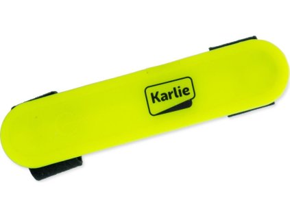Led světlo na obojek Karlie, 12x2,7 cm, yellow