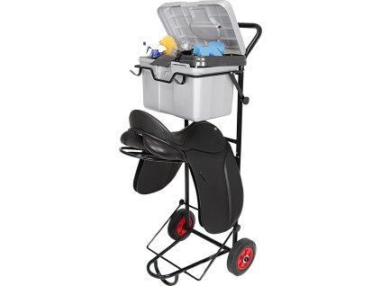 Vozík na sedlo a příslušenství Waldhausen, černý