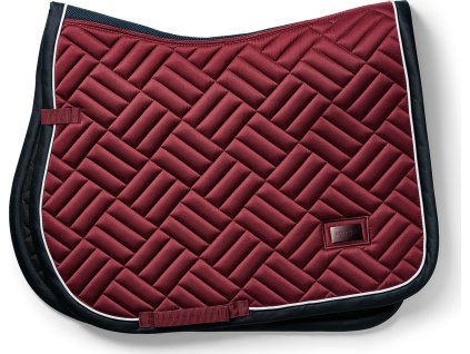 Dečka podsedlová Modern Luxe Equestrian Stockholm, všestranná, cold deep red