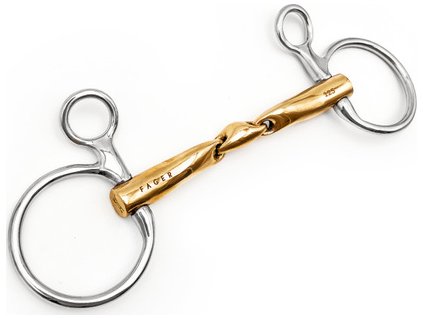 Udidlo Baucher dvakrát lomené Sweet Gold Axel Fager