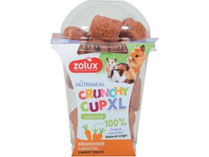 Pochoutka pro hlodavce pro CRUNCHYCUP XL mrkev Zolux, 110 g