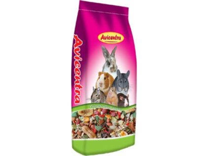 Krmení pro malé hlodavce Avicentra Deluxe, 12,5 kg