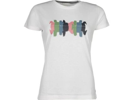 Triko Mirror HKM, dámské, bílé (Velikost L)