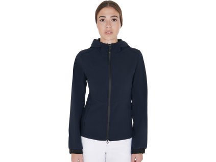 Bunda softshellová Winter Equestro, dámská, navy blazer