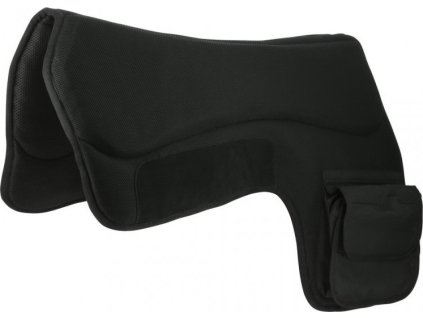 Dečka podsedlová Westride, s kapsami, westernová, černá