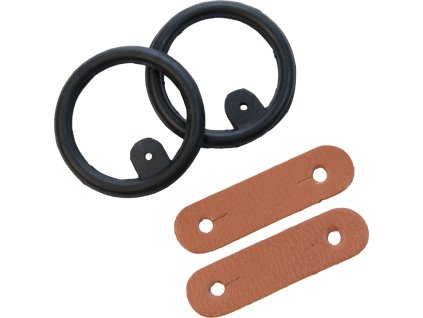 Set gumiček a oček do bezpečnostních třmenů Umbria Equitazione, 2+2 ks