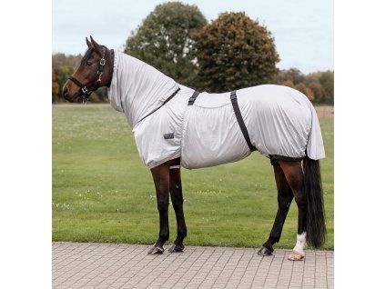 Deka proti hmyzu Eczema Basic Waldhausen, silver grey (Délka zad 115 cm)