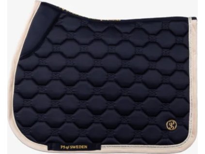 Dečka podsedlová Vintage Monogram PS of Sweden, skoková, navy