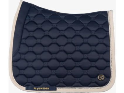 Dečka podsedlová Vintage Monogram PS of Sweden, drezurní, navy