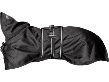 Deka pro psy Rain Back on Track, 0 g, 55-74 cm, černá