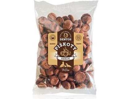 Piškoty pro psy Dentos,  s česnekem, 150 g