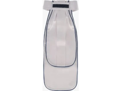 Plastron Miyah QHP, white/navy (Velikost M)