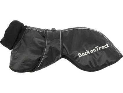 Deka pro psy Whippet Back on Track, černá (Velikost XS)