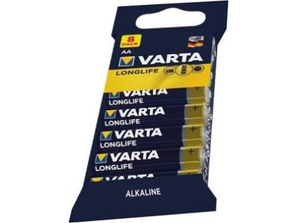 Baterie Longlife VARTA, AA, 8 ks