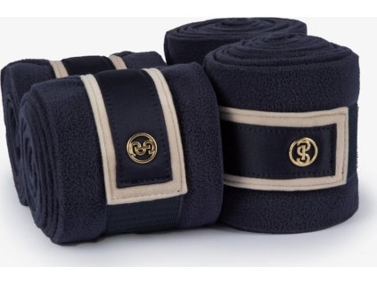 Bandáže Vintage Monogram PS of Sweden, 4 ks, 3,5 m, navy