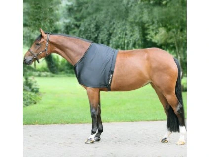 Vesta pod deku Back on Track, černá (Velikost 125 cm)