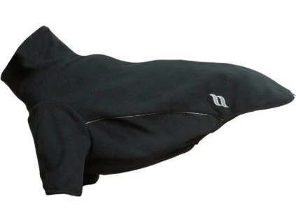 Deka fleecová pro psy Cassie Jumper Back on Track, černá (Velikost 25 cm)