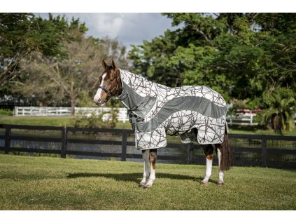 Deka proti hmyzu CamoFly 3v1 Amigo, s nepromokavými zády a krkem, camofly print/grey