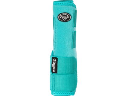 Kamaše westernové Star Anatomic Platinum Pro, zadní, pár, turquoise
