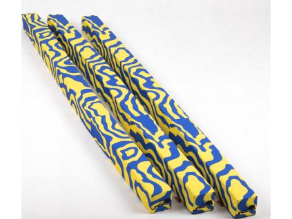Kavalety měkké Horse Mania, 3 ks, 2,2 m, 10x10 cm, yellow/blue