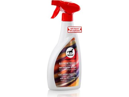 Lesk na srst pro tmavé koně Powerstriegel Leovet, 550 ml