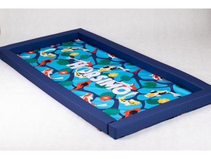 Bazén parkurový pro Hobby horse HORSIMO, 130x55x5 cm, fishes