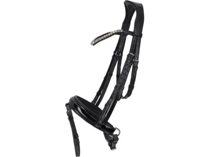 Uzdečka Sunset QHP, černá (Velikost PONY)
