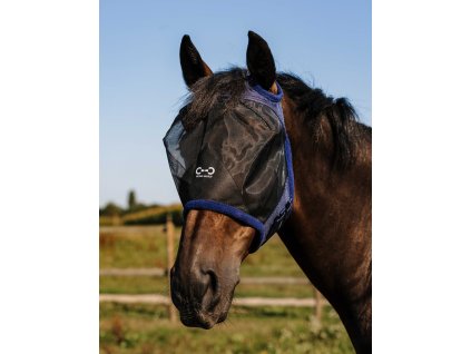 Maska proti hmyzu First Riding World, bez ochrany uší, navy