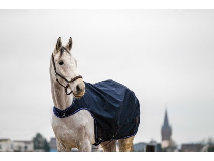 Deka pracovní Classic Equithème, nepromokavá, s fleecem, navy