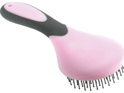 Kartáč na hřívu Hippotonic, pink/grey