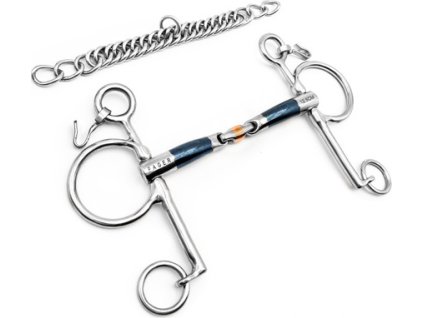 Udidlo Pelham dvakrát lomené Sweet Iron John Fager