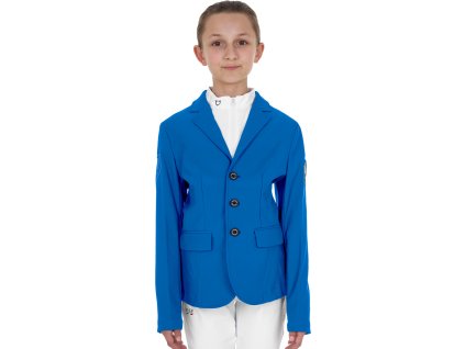 Sako závodní X Fise Equestro, dětské, azzurro savoia