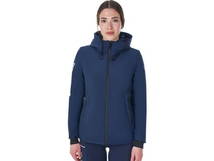 Bunda péřová X Fise Equestro, nepromokavá, dámská, navy blazer